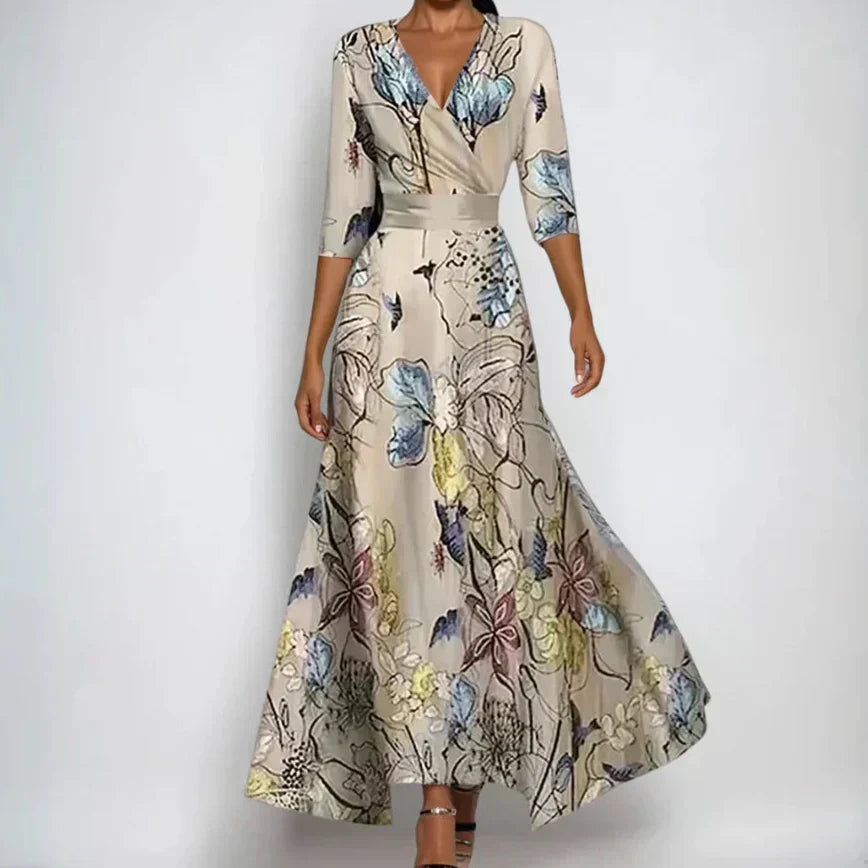 Emily | Elegant Floral Dress