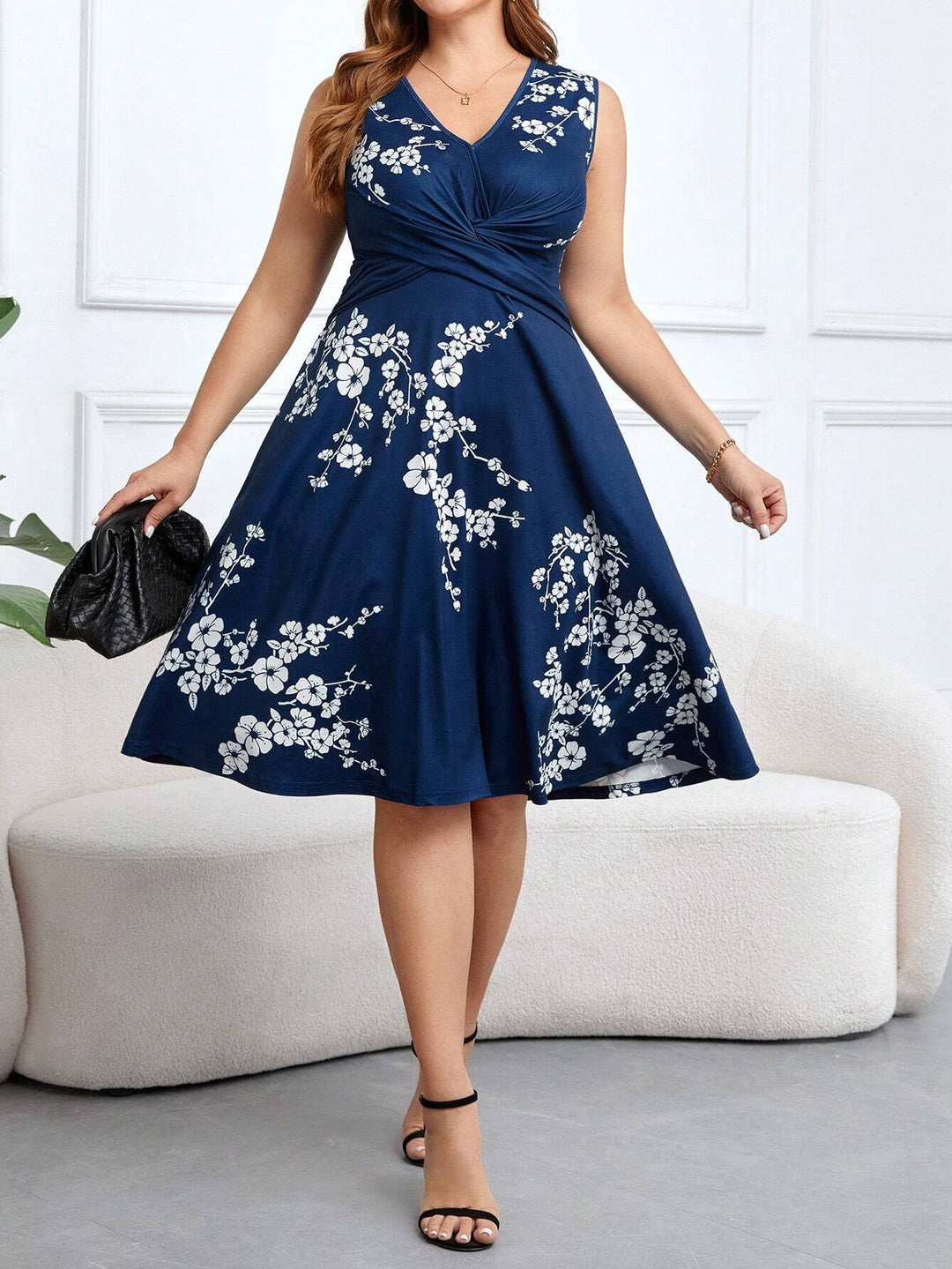 Danica - Floral Wrap Dress
