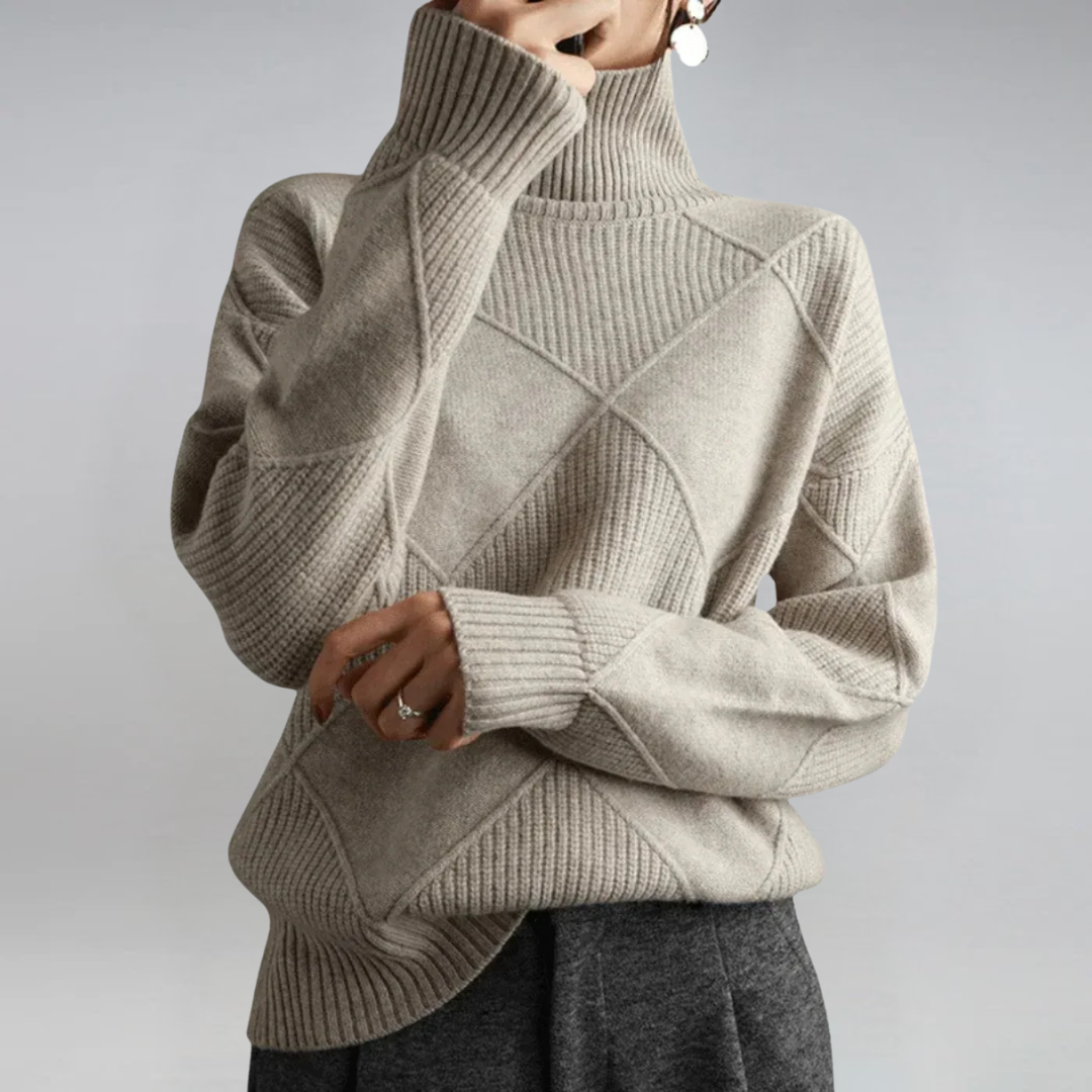 Lauren | Luxurious Turtleneck Jumper