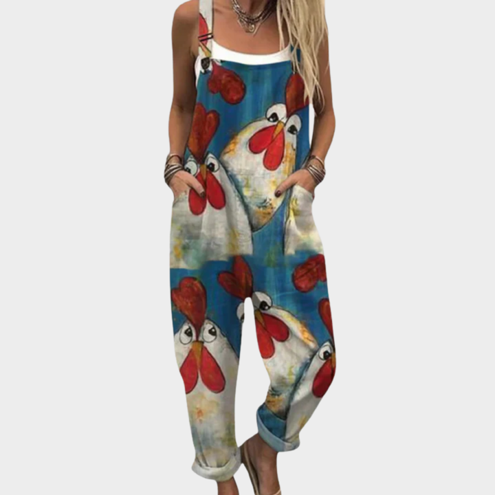 Maisie | Vibrant Boho Poppy Print