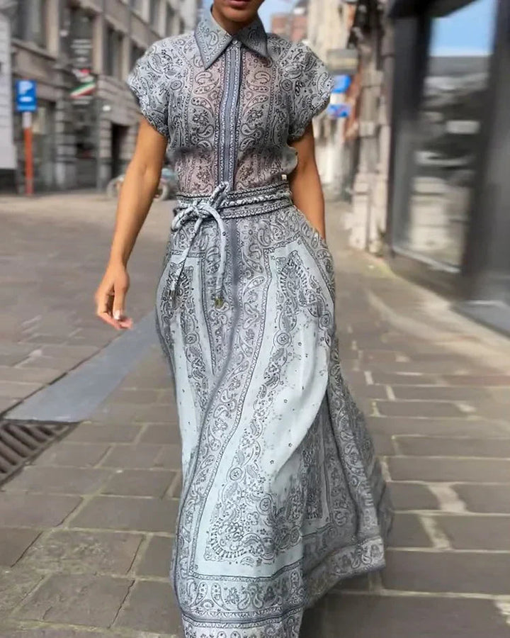 Adele - Boho Print Two-Piece Set