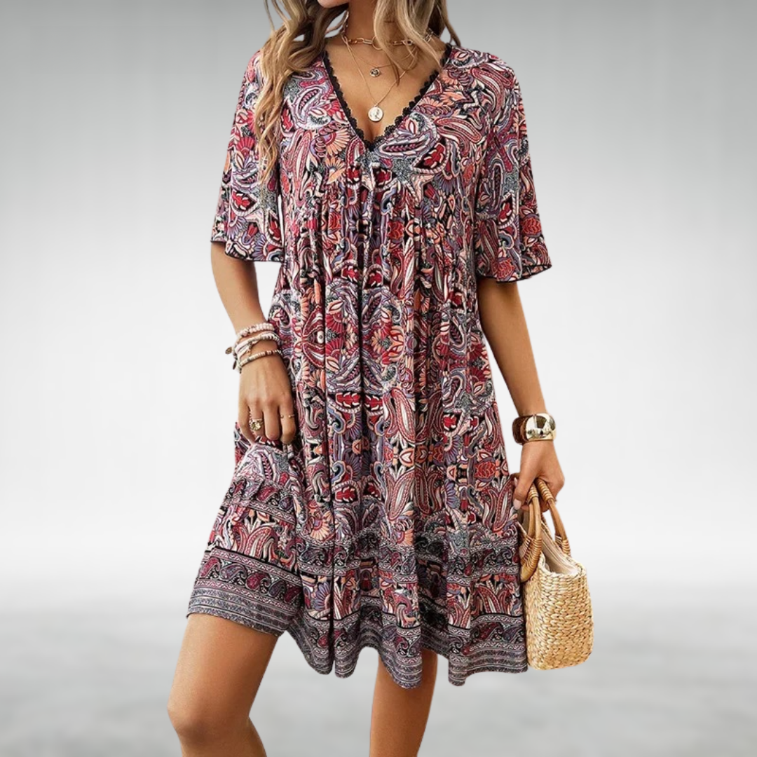 Quinley - Boho Swing Dress