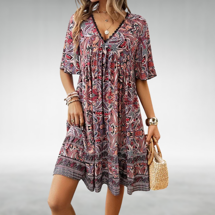 Quinley - Boho Swing Dress