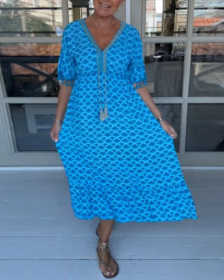 Felicity - Coastal Waves Dress