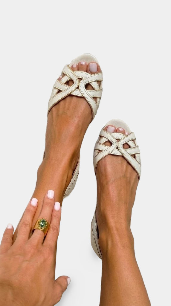 Eleni – Elegant Woven Sandals