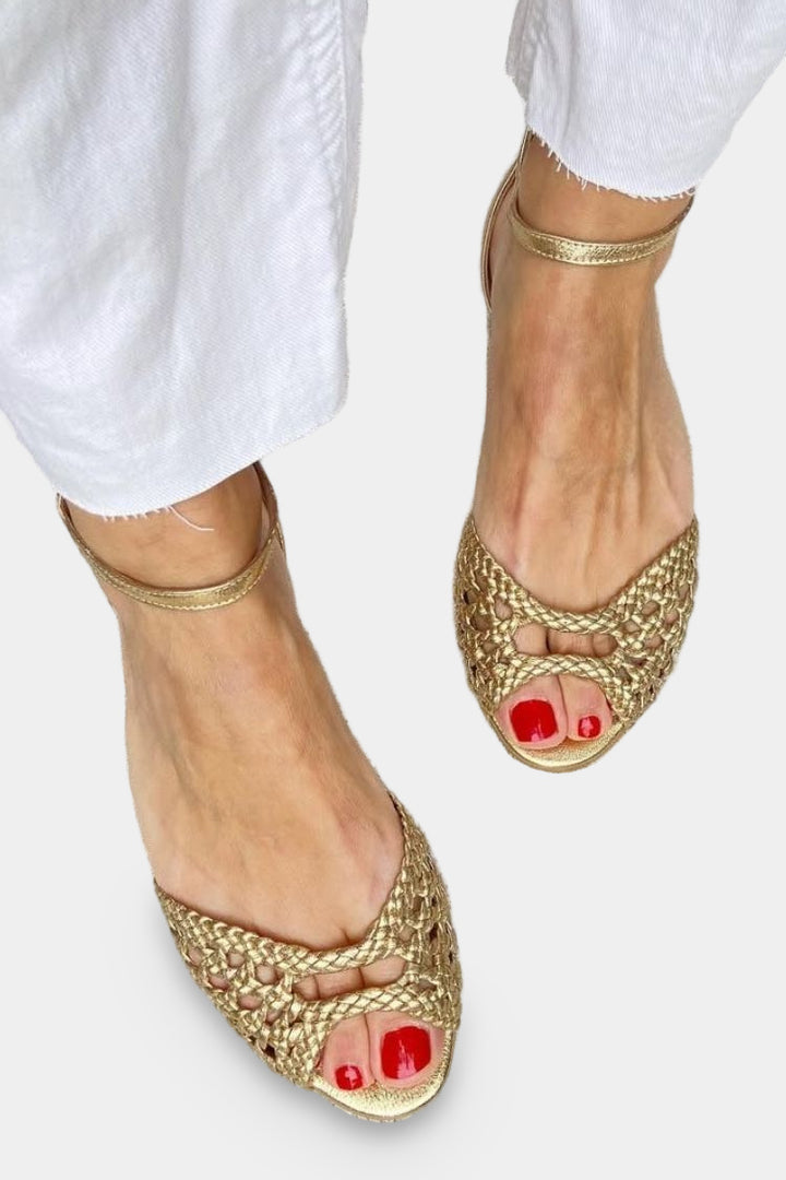 Isabelle – Woven Summer Sandals
