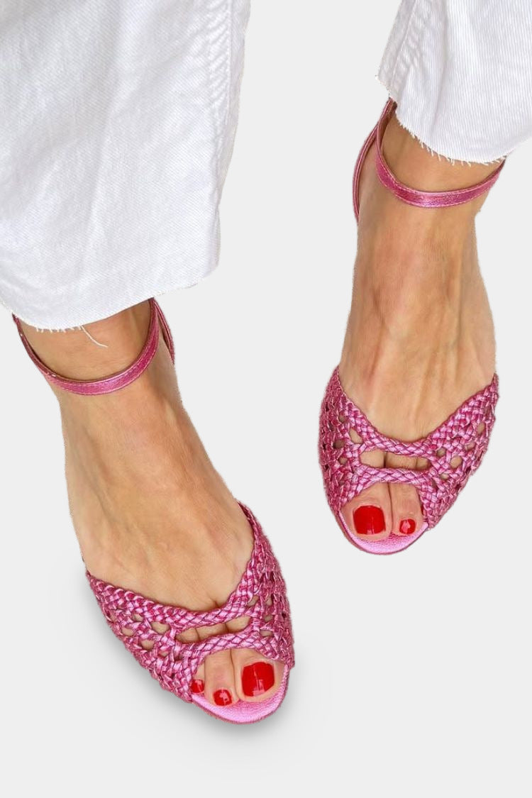 Isabelle – Woven Summer Sandals