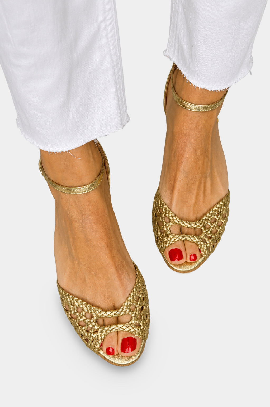 Isabelle – Woven Summer Sandals