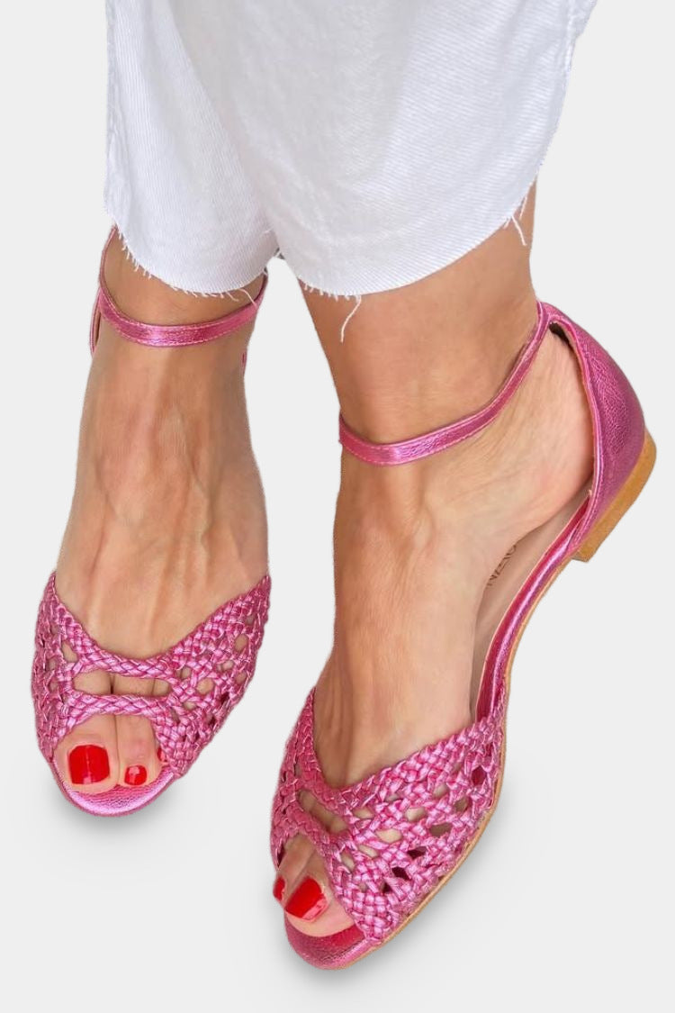 Isabelle – Woven Summer Sandals