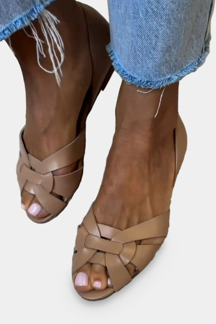 Natasha – Woven Summer Sandals