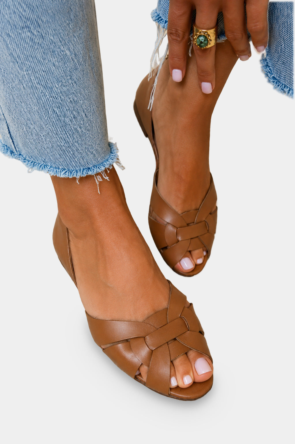 Natasha – Woven Summer Sandals