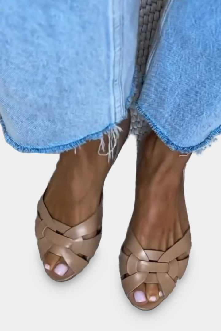 Natasha – Woven Summer Sandals